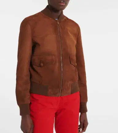 Prada Suede blouson | Thumbnail 4 Prada Suede blouson | Thumbnail 4