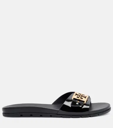 Tory Burch Double T slides | Thumbnail 2 Tory Burch Double T slides | Thumbnail 2