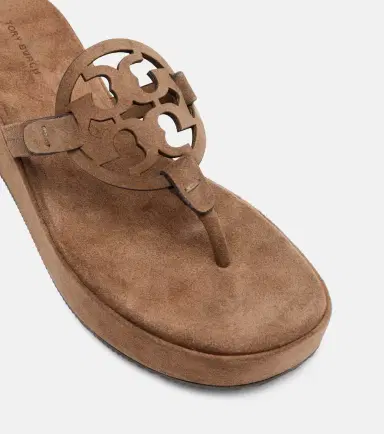 Tory Burch Miller 25 suede thong sandals | Thumbnail 3 Tory Burch Miller 25 suede thong sandals | Thumbnail 3