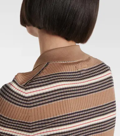 Prada Cotton-blend polo sweater | Thumbnail 5 Prada Cotton-blend polo sweater | Thumbnail 5