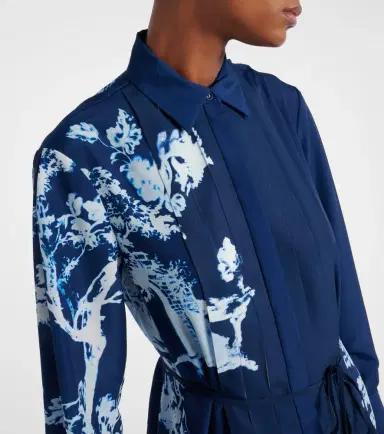 Erdem Belted printed midi dress | Thumbnail 4 Erdem Belted printed midi dress | Thumbnail 4