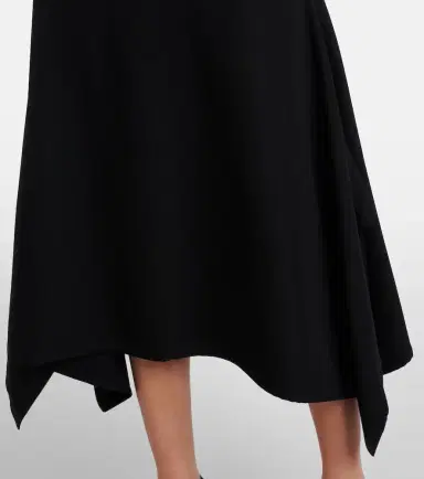 Erdem Draped virgin wool midi skirt | Thumbnail 2 Erdem Draped virgin wool midi skirt | Thumbnail 2
