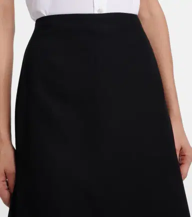 Erdem Draped virgin wool midi skirt | Thumbnail 5 Erdem Draped virgin wool midi skirt | Thumbnail 5