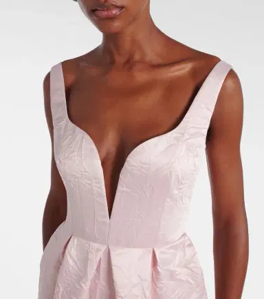 Erdem Embroidered satin gown | Thumbnail 3 Erdem Embroidered satin gown | Thumbnail 3