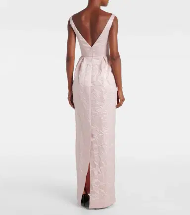Erdem Embroidered satin gown | Thumbnail 7 Erdem Embroidered satin gown | Thumbnail 7