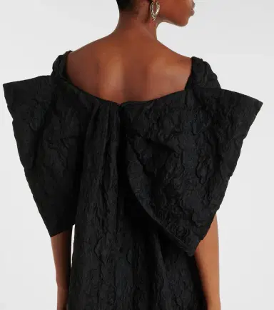 Erdem Embroidered cloque jacquard gown | Thumbnail 6 Erdem Embroidered cloque jacquard gown | Thumbnail 6