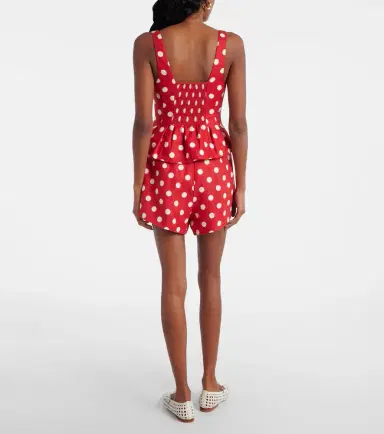 Posse Rosalie polka-dot linen top | Thumbnail 3 Posse Rosalie polka-dot linen top | Thumbnail 3