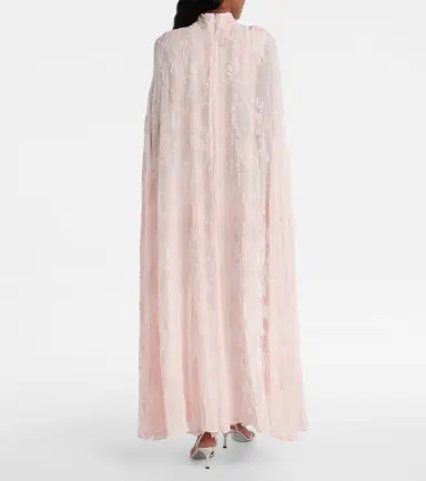 Rodarte Caped velvet devoré gown | Thumbnail 2 Rodarte Caped velvet devoré gown | Thumbnail 2
