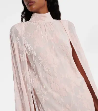 Rodarte Caped velvet devoré gown | Thumbnail 5 Rodarte Caped velvet devoré gown | Thumbnail 5