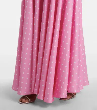 Rodarte Floral-appliqué silk twill gown | Thumbnail 5 Rodarte Floral-appliqué silk twill gown | Thumbnail 5