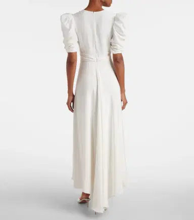 Rodarte Floral-appliqué silk crêpe gown | Thumbnail 3 Rodarte Floral-appliqué silk crêpe gown | Thumbnail 3