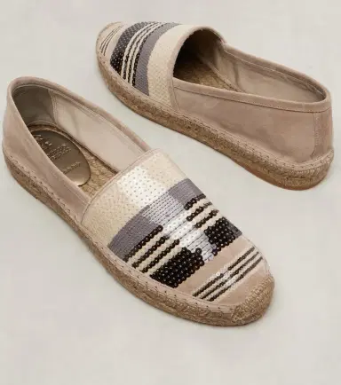 Brunello Cucinelli Sequined suede espadrilles | Thumbnail 2 Brunello Cucinelli Sequined suede espadrilles | Thumbnail 2