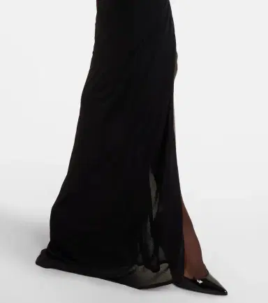 BLUMARINE Cutout jersey gown | Thumbnail 6 BLUMARINE Cutout jersey gown | Thumbnail 6