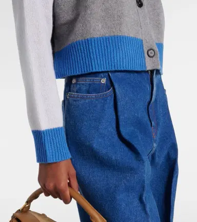 Marni Colorblocked cashmere cardigan | Thumbnail 4 Marni Colorblocked cashmere cardigan | Thumbnail 4