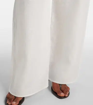 ASCENO Austin linen wide-leg pants | Thumbnail 4 ASCENO Austin linen wide-leg pants | Thumbnail 4