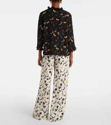 Marni Ruffled floral top | Thumbnail 2 Marni Ruffled floral top | Thumbnail 2