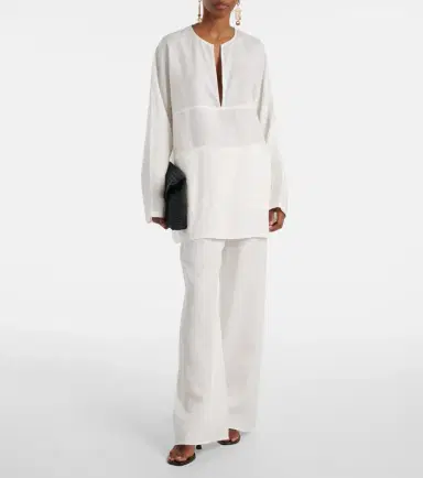 ASCENO Oversized linen top | Thumbnail 2 ASCENO Oversized linen top | Thumbnail 2