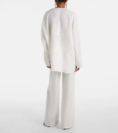 ASCENO Oversized linen top | Thumbnail 5 ASCENO Oversized linen top | Thumbnail 5