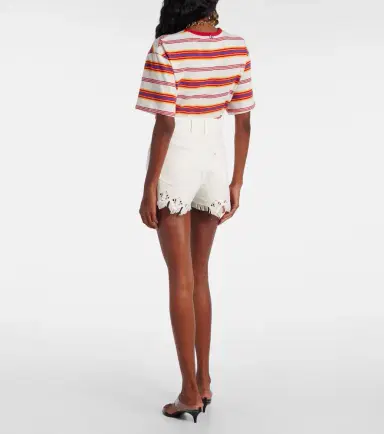Rabanne Macramé cotton shorts | Thumbnail 3 Rabanne Macramé cotton shorts | Thumbnail 3