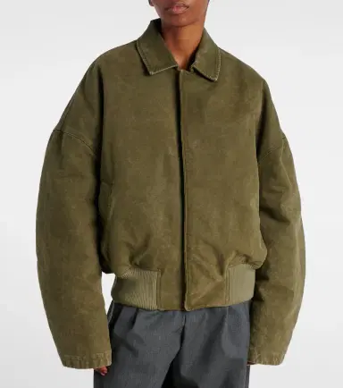 JW Anderson Oversized cotton bomber jacket | Thumbnail 7 JW Anderson Oversized cotton bomber jacket | Thumbnail 7
