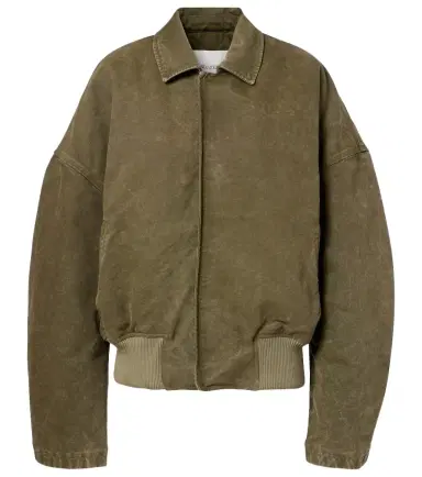 JW Anderson Oversized cotton bomber jacket | Thumbnail 1 JW Anderson Oversized cotton bomber jacket | Thumbnail 1