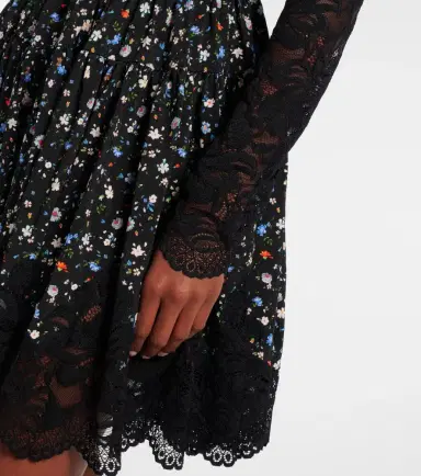 Rabanne Floral lace minidress | Thumbnail 5 Rabanne Floral lace minidress | Thumbnail 5