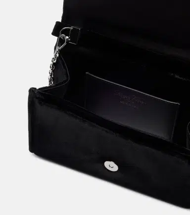 Roger Vivier Pilgrim Micro embellished velvet clutch | Thumbnail 3 Roger Vivier Pilgrim Micro embellished velvet clutch | Thumbnail 3