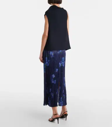 Vince Asymmetric draped top | Thumbnail 4 Vince Asymmetric draped top | Thumbnail 4