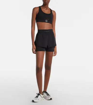 adidas by Stella McCartney Logo shorts | Thumbnail 3 adidas by Stella McCartney Logo shorts | Thumbnail 3