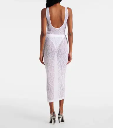Wardrobe.NYC Wardrobe. NYC Open-back lace bodysuit | Thumbnail 2 Wardrobe.NYC Wardrobe. NYC Open-back lace bodysuit | Thumbnail 2