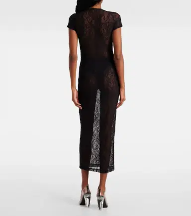 Wardrobe.NYC Wardrobe. NYC Sheer lace midi skirt | Thumbnail 3 Wardrobe.NYC Wardrobe. NYC Sheer lace midi skirt | Thumbnail 3