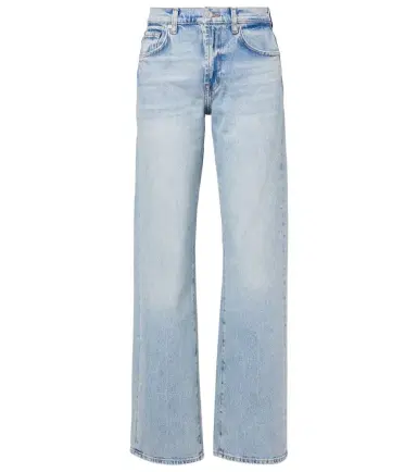 7 For All Mankind Tess mid-rise straight jeans | Thumbnail 1 7 For All Mankind Tess mid-rise straight jeans | Thumbnail 1