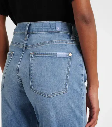 7 For All Mankind Mid-rise slim jeans | Thumbnail 3 7 For All Mankind Mid-rise slim jeans | Thumbnail 3