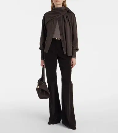 Ferragamo Draped cashmere cardigan | Thumbnail 6 Ferragamo Draped cashmere cardigan | Thumbnail 6