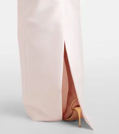 Monique Lhuillier Bow-detail satin gown | Thumbnail 3 Monique Lhuillier Bow-detail satin gown | Thumbnail 3