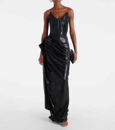 Maticevski Lexicon draped gathered gown | Thumbnail 3 Maticevski Lexicon draped gathered gown | Thumbnail 3