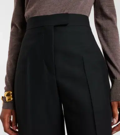 Ferragamo High-rise faille straight pants | Thumbnail 4 Ferragamo High-rise faille straight pants | Thumbnail 4