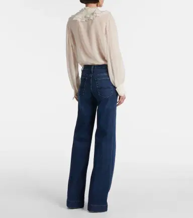 7 For All Mankind Modern Dojo high-rise flared jeans | Thumbnail 3 7 For All Mankind Modern Dojo high-rise flared jeans | Thumbnail 3