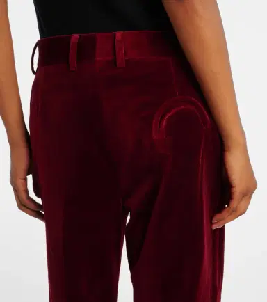 Blaze Milano Blazé Milano Nana cotton velvet straight pants | Thumbnail 5 Blaze Milano Blazé Milano Nana cotton velvet straight pants | Thumbnail 5