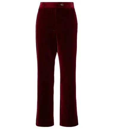 Blaze Milano Blazé Milano Nana cotton velvet straight pants | Thumbnail 1 Blaze Milano Blazé Milano Nana cotton velvet straight pants | Thumbnail 1