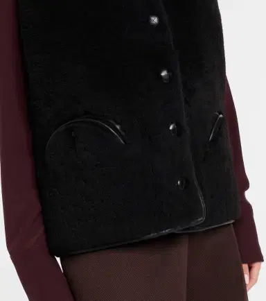 Blaze Milano Blazé Milano Gliss shearling vest | Thumbnail 2 Blaze Milano Blazé Milano Gliss shearling vest | Thumbnail 2