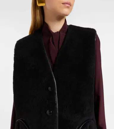 Blaze Milano Blazé Milano Gliss shearling vest | Thumbnail 4 Blaze Milano Blazé Milano Gliss shearling vest | Thumbnail 4