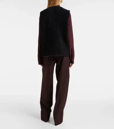 Blaze Milano Blazé Milano Gliss shearling vest | Thumbnail 5 Blaze Milano Blazé Milano Gliss shearling vest | Thumbnail 5