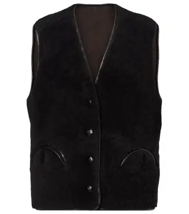 Blaze Milano Blazé Milano Gliss shearling vest | Thumbnail 1 Blaze Milano Blazé Milano Gliss shearling vest | Thumbnail 1