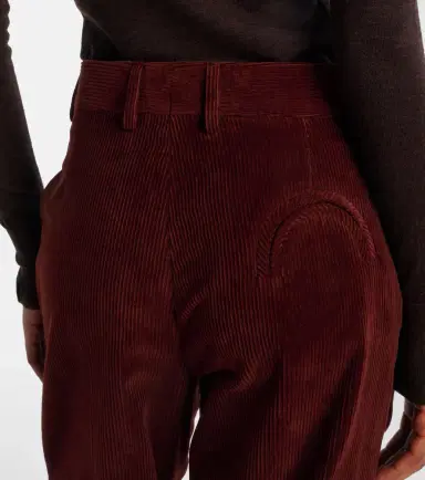 Blaze Milano Blazé Milano Nana cotton corduroy straight pants | Thumbnail 2 Blaze Milano Blazé Milano Nana cotton corduroy straight pants | Thumbnail 2
