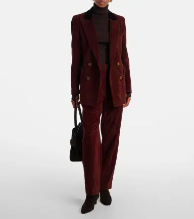 Blaze Milano Blazé Milano Nana cotton corduroy straight pants | Thumbnail 6 Blaze Milano Blazé Milano Nana cotton corduroy straight pants | Thumbnail 6