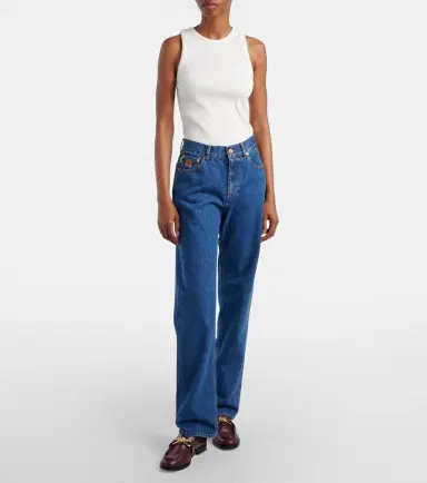 Blazé Milano Blazé Milano Paso mid-rise straight jeans | Thumbnail 5 Blazé Milano Blazé Milano Paso mid-rise straight jeans | Thumbnail 5