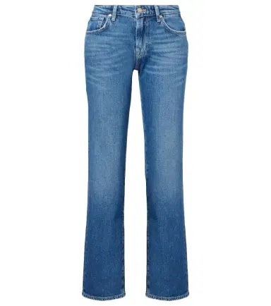 7 For All Mankind Calie mid-rise straight jeans | Thumbnail 1 7 For All Mankind Calie mid-rise straight jeans | Thumbnail 1