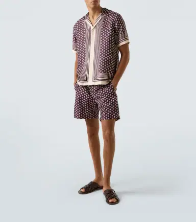 Orlebar Brown Maitan printed silk shirt | Thumbnail 2 Orlebar Brown Maitan printed silk shirt | Thumbnail 2