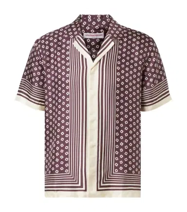 Orlebar Brown Maitan printed silk shirt | Thumbnail 1 Orlebar Brown Maitan printed silk shirt | Thumbnail 1